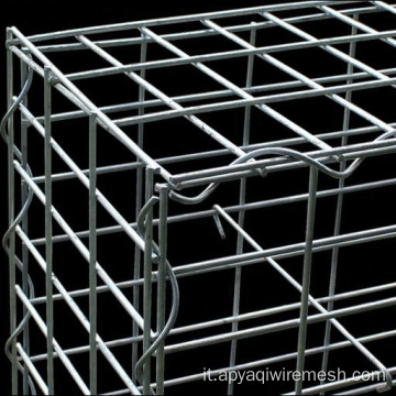 Gabion Box saldato galvanizzato che trattiene la gabbia di pietra da parete